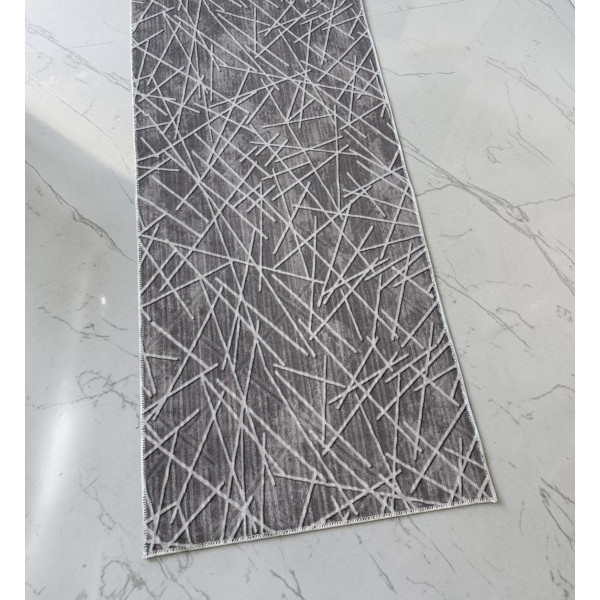 ΧΑΛΙ ΑΝΤΙΟΛΙΣΘΗΤΙΚΟ ΑΝΑΓΛΥΦΟ 5042 ΓΚΡΙ LINEAHOME 150Χ220 LH2026434-2