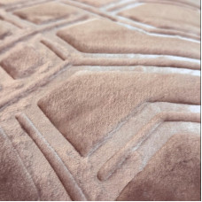 ΚΟΥΒΕΡΤΑ ΑΝΑΓΛΥΦΗ ΒΕΛΟΥΤΕ MELODY SILK TOUCΗ  ΣΑΠΙΟ ΜΗΛΟ 160X220 LINEAHOME LH2026344-1