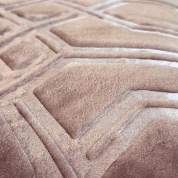 ΚΟΥΒΕΡΤΑ ΑΝΑΓΛΥΦΗ ΒΕΛΟΥΤΕ MELODY SILK TOUCΗ  ΣΑΠΙΟ ΜΗΛΟ 160X220 LINEAHOME LH2026344-1