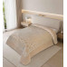 ΚΟΥΒΕΡΤΑ ΑΝΑΓΛΥΦΗ ΒΕΛΟΥΤΕ FORZA SILK TOUCΗ ΜΠΕΖ 220Χ240 LINEAHOME LH2026348-2