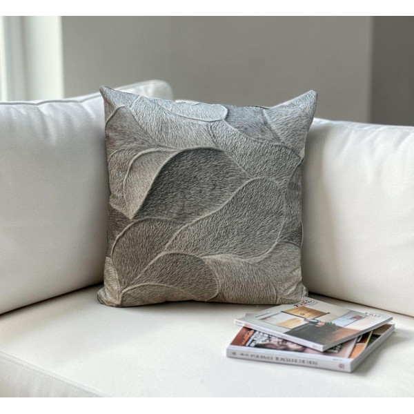 ΜΑΞΙΛΑΡΟΘΗΚΗ ΛΟΝΕΤΑ LAKE ΓΚΡΙ 3D 45Χ45 LINEAHOME LH2026598-1
