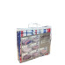 ΣΕΤ 2ΤΜΧ ΚΟΥΒΕΡΛΙ ΒΑΜΒΑΚΕΡΟ BRITAIN ΜΟΝΟ 160Χ220 LINEAHOME LH2015062-1