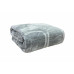 ΚΟΥΒΕΡΤΑ ΑΝΑΓΛΥΦΗ  ΒΕΛΟΥΤΕ CARRE SILK TOUCΗ ΓΚΡΙ ΑΝΟΙΧΤΟ ΜΟΝΗ 160Χ220 160X220 LINEAHOME LH2320280