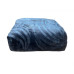 ΚΟΥΒΕΡΤΑ ΑΝΑΓΛΥΦΗ  ΒΕΛΟΥΤΕ SPIN SILK TOUCΗ ΜΠΛΕ ΜΟΝΗ 160X220 LINEAHOME LH2018267