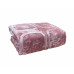 ΚΟΥΒΕΡΤΑ ΑΝΑΓΛΥΦΗ  ΒΕΛΟΥΤΕ CARRE SILK TOUCΗ  DUSTY PINK ΥΠΕΡΔΙΠΛΗ 220Χ240 LINEAHOME LH2018283