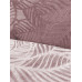 Αντιολισθητικό ριχτάρι βελούρ  σετ 3τμχ. LINEAR DUSTY PINK LINEAHOME LH2025555-1