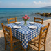 ΤΡΑΠΕΖΟΜΑΝΤΗΛΟ ΛΙΝΟ ΚΑΡΩ  ΜΠΛΕ LINEAHOME LH2025826-2