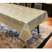 ΤΡΑΠΕΖΟΜΑΝΤΗΛΟ  ΣΑΤΙΝΕ ΖΑΚΑΡ ΜΕ ΦΑΣΑ REN 180X220 LINEAHOME LH2037031