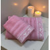 ΣΕΤ ΠΕΤΣΕΤΕΣ 2ΤΜΧ ΜΕ ΔΑΝΤΕΛΑ DUSTY PINK ΣΕ ΚΟΥΤΙ 50Χ90+70Χ140 LINEAHOME LH2025131-1