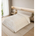 ΚΟΥΒΕΡΤΑ ΑΝΑΓΛΥΦΗ ΒΕΛΟΥΤΕ MELODY SILK TOUCΗ ΕΚΡΟΥ 160X220 LINEAHOME LH2026341-1