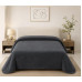 ΚΟΥΒΕΡΤΑ ΒΕΛΟΥΤΕ BEVERLY SILK TOUCΗ ΑΝΘΡΑΚΙ 160X220 LINEAHOME LH2026354-1