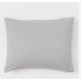 Μαξιλαροθήκη ζευγάρι 100% microfiber μονόχρωμες 50x70cm grey