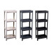 Ραφιέρα Bianco sidi home 4 θέσεων πλαστική 35,5x23x100  γκρι  8681223001016