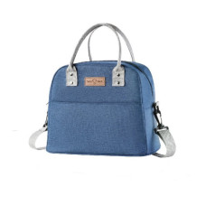 Tasty Ισοθερμικό Τσαντάκι Φαγητού Χειρός -'Ωμου Μπλε Μ26,5 x Π15x Υ22,5cm