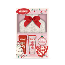 The Luxury Bathing Company Cocoa, sweet candied vanilla and Biscuit σετ Περιποίησης Cozy Up