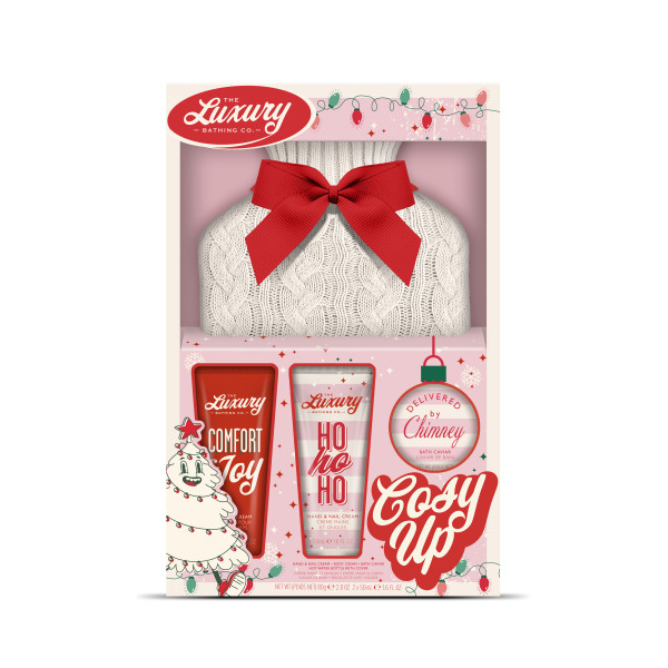 The Luxury Bathing Company Cocoa, sweet candied vanilla and Biscuit σετ Περιποίησης Cozy Up