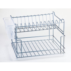 Πιατοθήκη μεταλλική διώροφη με κουταλοθήκη ΚΒ010