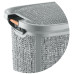 ΚΑΛΑΘΙ ΑΠΛΥΤΩΝ ΜΕ ΞΥΛΙΝΗ ΛΑΒΗ ΤΡ605-606 60L GREY