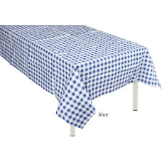 Τραπεζομάντηλο φαγητού 140Χ180 βαμβακερό καρώ μπλε σχέδιο 5467