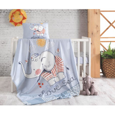 Σεντόνι βρεφικό 125X170 3D σχέδιο 1141